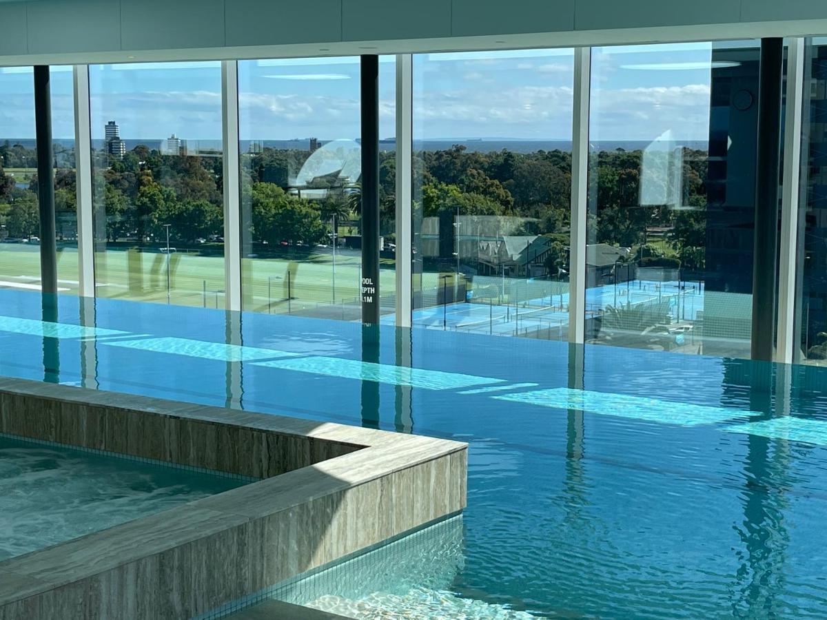 The Fawkner Apartment Bay-View Pool/Gym Free Parking Melbourne Exteriér fotografie